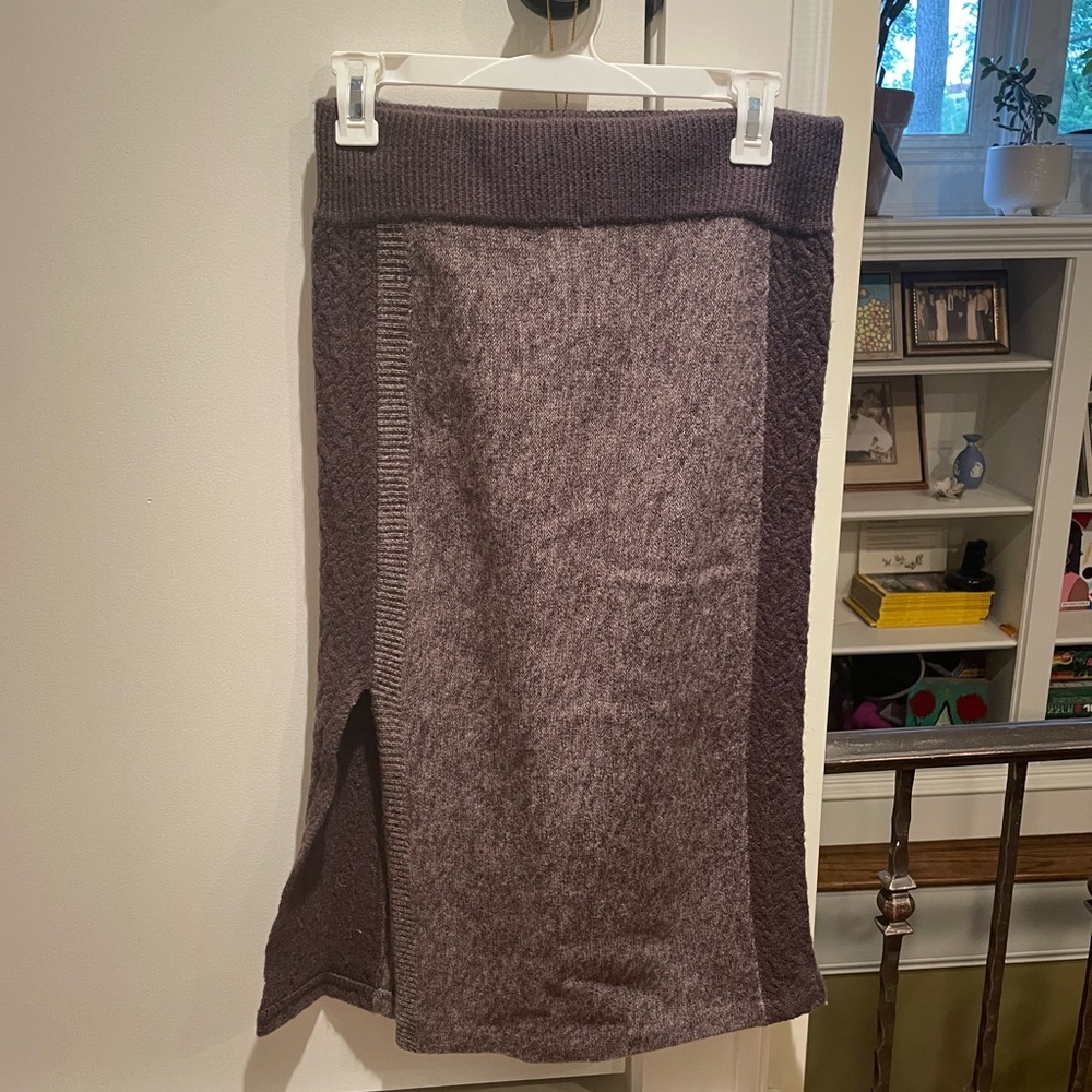 Toad&Co Knee length wool skirt